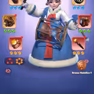 4 - FC 8 | Power 453M  | 33 Hero | VIP 9 | 9 Skin | 1 Helios | 1,4M Gems | INSTANT DELIVERY! - Image 1