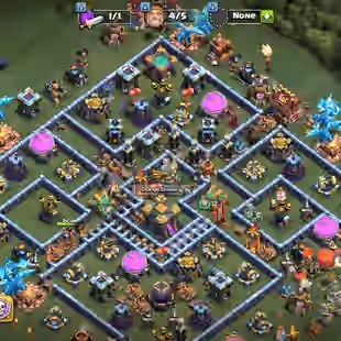 TH-14 [13 MAXED] | MIRROR-FIREBALL [17 LVL] | HERO 76-76-48-50-26 | XP-159 | DARK BLUE WALL | 170 MEDALS | INSTANT - Image 1