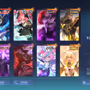 SOLID HYPER MM MAGE ACC || 1 LEGEND 12 GRAND 12 EXQUISITE || CLOSE TO MEGA || EX 110 STARS || 415 SKINS || 139 LEVEL - Image 1