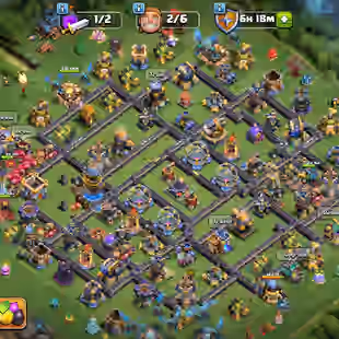 6789 GEMS 🔥 TH18 MAX ALMOST 🔥 HERO:107-110-85-85-55-17 | 17 EPIC HIGH | NC FREE | DISCOUNT SHOP | MAX WALLS |MAX BH10 - Image 1
