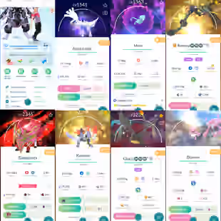 1947 Level 70 2016 Legacy 50 (Level 50 Jacket). Shadow Apex Lugia only Shiny Mew Shiny Mega Rayquaza Lucky - Image 1