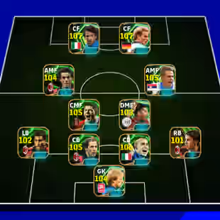 Special Epics-new Rummenigge-Power 3222-6 Manager-French-Barcelona-AC Milan Team-Piero-Donadoni-Stojkovic-Diaz-Rivaldo-D - Image 1