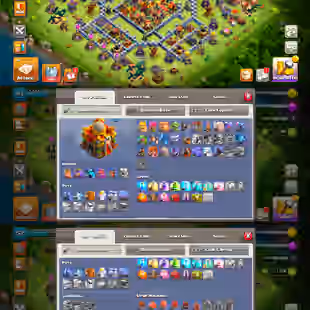 TH16 | Max (N-452) | Heroes 52-75-48-39-28 | XP 152 | 8 Epic Equipment (3 24) | 5 Common Equipment Max | 4 Hero Skins |  - Image 1