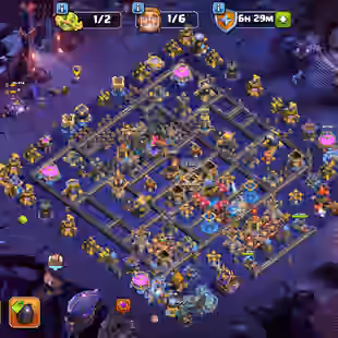 🔥TH 18 VERY CLOSE MAX🔥XP 260-ALL HERO MAX- 12 EPIC EQUIPMENT ALMOST MAX-WALLS DEFENSE MAX-LEGENDARY SKINS SCENERY-BEST - Image 1