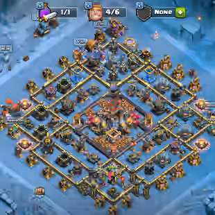 Th18 Almost Max [Duke-Max] [] 27x Skin [] Hero-100-105-80-51 [] Equipment-8x-Epic High Lvl [] XP-207 [] Lvl 19 Wall Lots - Image 1