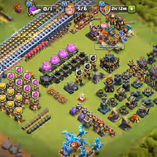 💫[ TH-17 HEROS MAX ]💫8X EQUIPMENT MAX | HEROS: 100-100-82-75-50 || MOSTLY PETS MAX || NICE DEFENCES - TROOPS  - Image 1
