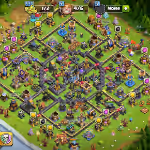 🔥 [ TH-18 NEAR MAX - 11'500 GEMS ]🔥SB-GG-EB [MAX] | RS [26] | FB [20] | MANY WALLS - PETS - HEROS MAX || 500 MEDALS | - Image 1