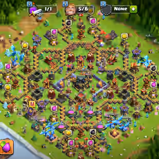 ❗[ PREMIUM TH-18 ]❗FIREBALL [20] | RS-SN [17] | HEROS: 83-83-62-56-39-1 || LVL 15-16 WALLS || NICE DEF - TROOPS - Image 1