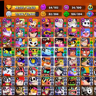 | 46.000 CUPS | 100 BRAWLERS | 307 SKINS | 34 MAX BRAWLERS | 30 HYPER | 476 GEMS |  FAST DELIVERY | SEE SCREENSHOTS | - Image 1