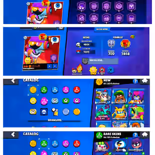 86K Trophies | 79 Maxed | 62 Hypercharges | 422 Skins | 1060 Pins | Hoot Hoot Shelly | Rare Exclusive Skins - Image 1