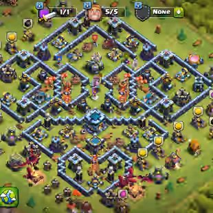 💫[ TH-13 NEAR MAX BASE ]💫R.SPEAR [16] - FIREBALL [12] - E.BOOT [15] - F.ARROW [12] | WALLS MAX MOSTLY  - Image 1