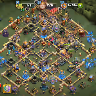 PREMIUM TH 18-XP 291-[ 5 EPIC EQUIPMENT ALMOST MAX-HERO 86-90-74-55-STRONG DEFENSE-307 MEDALS-NC YES-BEST - Image 1