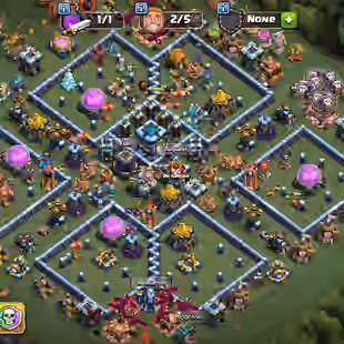 TH 13 MAX ACCOUNT || BK 75 AQ 75 MP 50 GW 50 RC 25 || FREE NAME CHANGE || GOOD EPIC EQUIPMENT || LEGENDARY PIXEL SKIN - Image 1