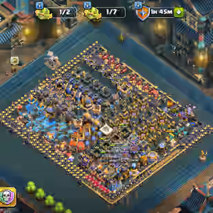 💜MOST RAREST 40/40 EQUIPMENT MAX💜[TH18] 4X LEAGUE SKINS AND WAR ARENA SCENERY || ALL HELPER MAX || ALMOST MAX PROFILE  - Image 2