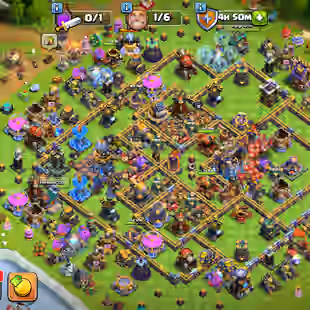 🌺BEST OFFER🌺TH 18 [ DEFENCE STRONG ] HERO 74/73/50/64/52 DUKE-15 | 6 EPIC ALMOST MAX HIGH EQUIPMENT | 3086 WAR STAR - Image 1