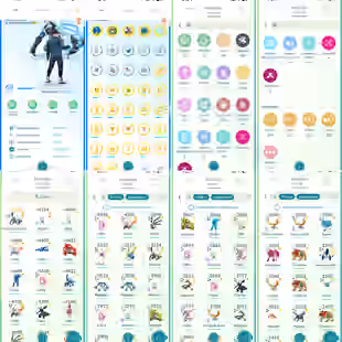 RARE - 1515 SHINY []175x SHINY LEGENDARY|| PvP ML mons [] CROWNED ZACIAN [] SHINY COSTUME PIKACHU [] Shiny BG Kyurem - Image 1
