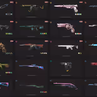 [LATAM] Champions 2025 Butterfly, Bolt Knife | 6 Vandals | Ruination Phantom | Platinum 3 (Peak Diamond) - Image 1
