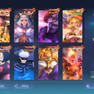 RARE MAGE MM ACC || 4 LEG 29 GRAND 25 EXQUISITE || WORLD COLLECTOR || EX 56 STAR || DECENT RECALL || RARE SKINS - Image 1