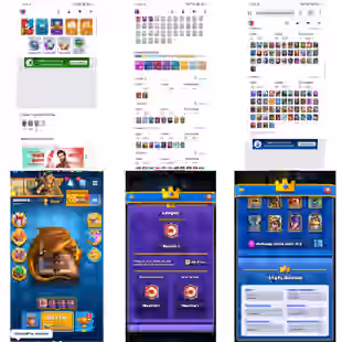 XP-34! KT-12! 2X CARDS LVL-14! 100X CARDS UNLOCKED! EVO-3! 7K TROPHIES! NC FREE! FAST DELIVERY - Image 1