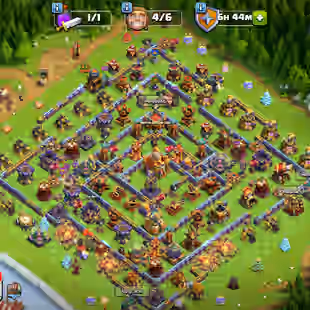 TH 16 ALMOST MAX || 3 HEROES MAX || BK 92 AQ 95 GW 70 RC 45 MP 53 || HIGH EPIC EQUIPMENTS || HERO SKINS - Image 1