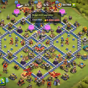  2700 gems avl || Th12 full Max rare Account || 7x epic equipment || Rename free || 6x hero skin || 5 builder unlocked  - Image 1