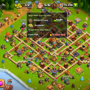🔥RAREST 15.5K GEMS AND 1.5K MEDEL TH 16 MAX🔥HEROS:-95-95-66-70-45-15 | BEST EQUIPMENT LEVEL | NAME CHANGEABLE |   - Image 1