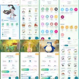 2020 SHINY LEGENDARY RAYQUAZA [] 236 LEGENDARY [] SHINY SNORLAX [] SHINY NECROZM PALKIA [] 14x SHINY LEGENDARY - Image 1
