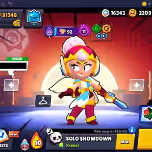 492 SKINS | 81.200 TROPHIES | 101 BRAWLERS | 62 HYPERCHARGE | 63 MAX | 76 PRESTIGE | 23 BUFFIES - Image 1