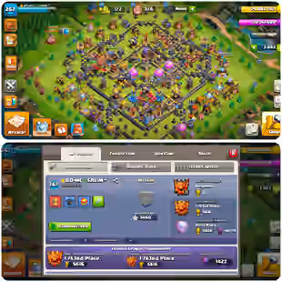  🔥812 Global Rank 40K Legend Cup🔥 Rare 7 Epic Max !! TH 18 Almost Max !! Exp: 267 !! New Legend 2 !! 1763 New Rank !!  - Image 1