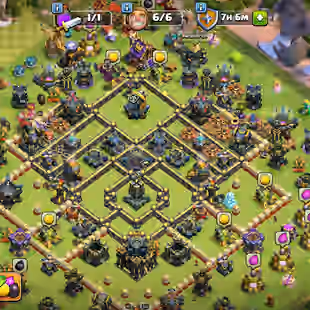 🔥6x Sceneries🔥 Xp-249 || Th17 Max || High Quality Epic Equipment || Heroes 100-100-80-75-50-20 || 6 Builders  - Image 1