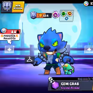 100 brawler max/ Hayper 98 / TROPHY 66000 / SKIN 470 / NAME CHANGE 60 / 30 BARWL PLUS Is there any / - Image 1