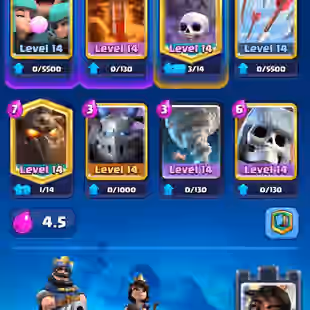 LEVEL 51 | TROPHIES 7616 | (43CARD LVL14)-(12CARD LVL13) | CR183 - Image 1