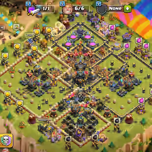 🌲[ TH-17 NEAR MAX ]🌲M.MIRROR [MAX] || SB-RS [23] | HEROS: 100-100-88-75-50 [MAX] || NEAR MAX WALLS - TROOPS DEF - Image 1