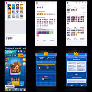 LVL-68🔱KT-15🔥5x HEROES! 19x EVOS! LVL 16 CARDS- 6! LVL 15 CARDS- 37! MAGIC ITEMS! TOWER SKINS! 104x EMOTES! - Image 1