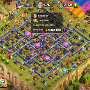 Th15 Max Nothing Left | Hero-90-90-65-40-10 | Equipment-16-Epic Almost Max | XP-185 | NC-Yes | BEST-DEAL  - Image 1
