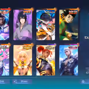 ML 364 legend Alucard Naruto suyou HXH Dyrotth aspirant Ruby Chang'e prime Claude Beratix LUCKYBOX 5 star 2 champion Br - Image 1