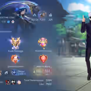 EX IMO EMBLEM MAX HERO MAX KOF KARINA AURORA GUIN HXH HARITH STAR WARS CYC JJK GOJO EXO KAGURA ASPIRANT RUBY ANGELA - Image 1