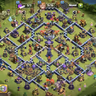 ||2Epic Max||Xp195 Th18 account|| 6th builder unlock|| 1115 cwl medel ||  7epic equipment || Name change free||  - Image 1