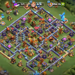 TH 16 ! Semi Max ! K-86 AQ-86 MP-58 GW-59 RC-35 ! Namechange 500 ! 8 Epics ( 3 Level 26 ) ! 3650 Gems ! 850 Cwl Medals - Image 1