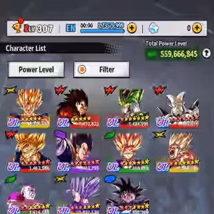 D792-IOS+Android-Vip Account-11 UL(SS4 Vegeta+SS Goku+Frieza+Cell+SS2 Gohan+Turles+Beast Gohan+Super Vegito)+59 Legends - Image 1