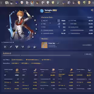 EU | AR 59 | 14 + 4 Leg | Nahida | Raiden | Kazuha | Ganyu | Zhonglo | Ayaka | Alhaitham | Yelan | Qiqi | Diluc | Jean - Image 1