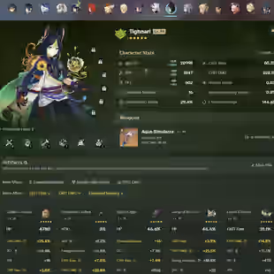 EU | AR 56 | 13 + 3 Leg | Xiao | Klee | Dehya C1 | Yelan | Furina | Nahida | Venti | Arataki Itto | Tighnari | Jean - Image 2