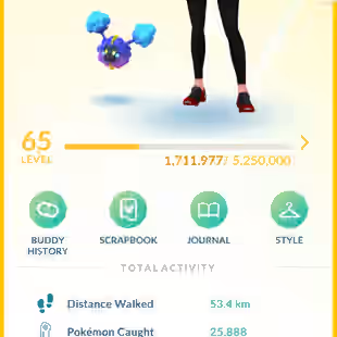 POKEMON GO LEVEL 65 - CN ON - A027 - Image 1
