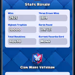 🔥[ 9 YEAR PLAYED BADGE ]🔥31X CARDS MAX || TROPHY: 11000 || 64X EMOTES || KT : 15 || RAREST ONE - BEST DEALDEALLOCATE  - Image 2