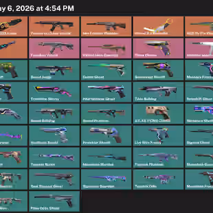 Champions 2023 Kunai / Champions 2023 Vandal / 4 knifes / 59 skins 30.925 Vp - Image 2