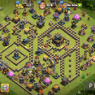 J687-||🔥TH17 FULL MAXED🔥|| 4 HEROS MAX--100-100-47-75-50-12 || 15X EPIC EQUIPMENT CLOSE MAX|| 5K GEMS|| RENAME AVAILAB - Image 1