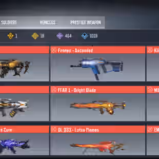 CODM💥10X MYTHICAL WEAPONS-18X LEGENDARY💥LEGENDARY CARECTER-NYX STARSTRUCK-ALL BEST WEAPONS-FULL ACESS-BEST-DEAL - Image 1