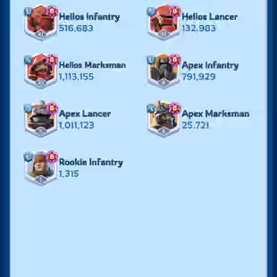 8 - FC 8 | Power 602M  | 34 Hero | VIP 9 | 11 Skin | Full Helios | 908k Gems | INSTANT DELIVERY! - Image 2