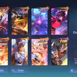 HYPER BASED PREMIUM ACCOUNT|| LEVEL 69|| EXALTED 1|| LEGEND 1|| GRAND10 | EXQUISITE 13|| SKINS 315|| HEROS 131|| ALL MAX - Image 1