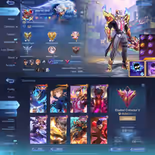 Exalted Collector5 274 Skins Max Emblems iOS Android Playable - Image 2